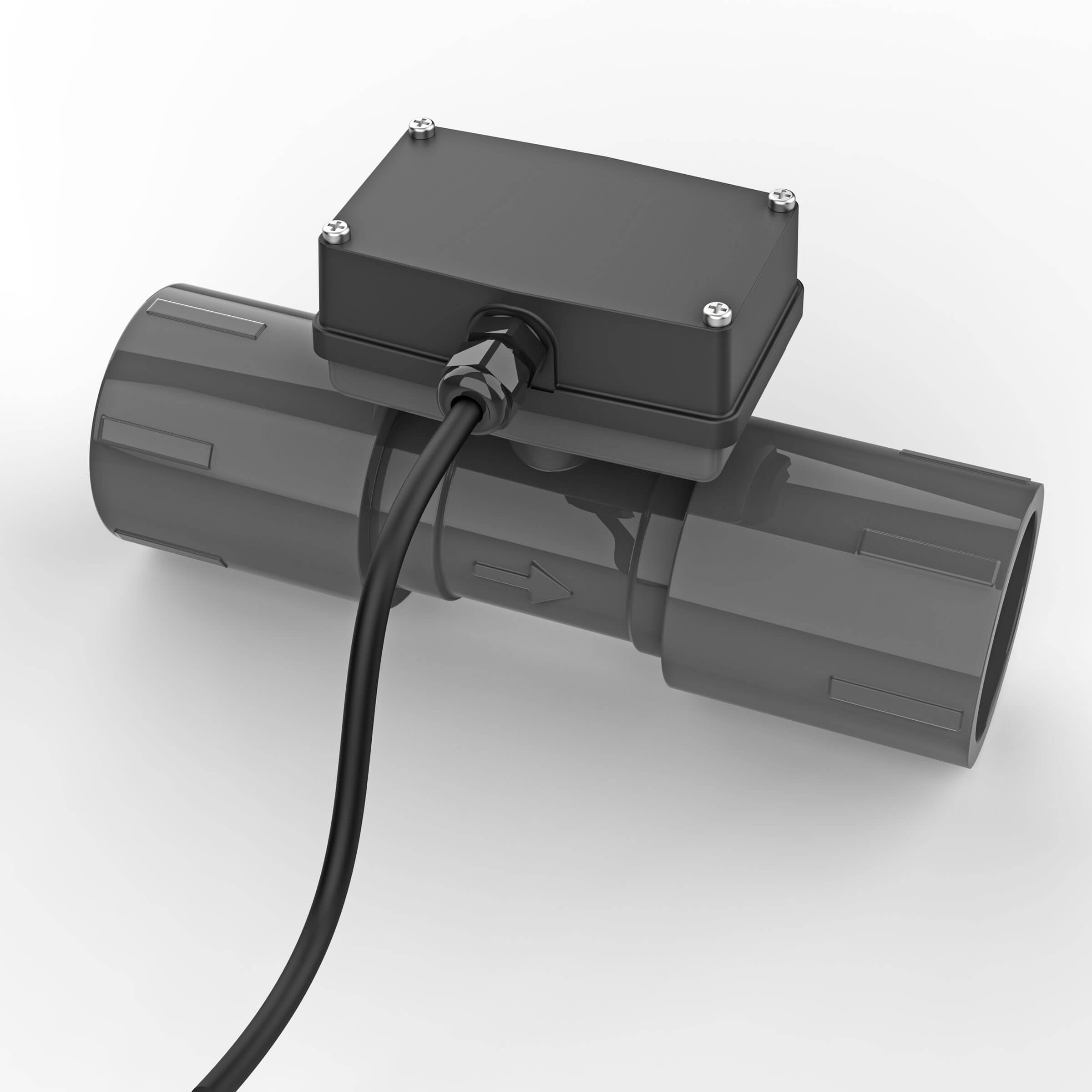 1-1/2" Turbine PVC NPT Blind Transmitter