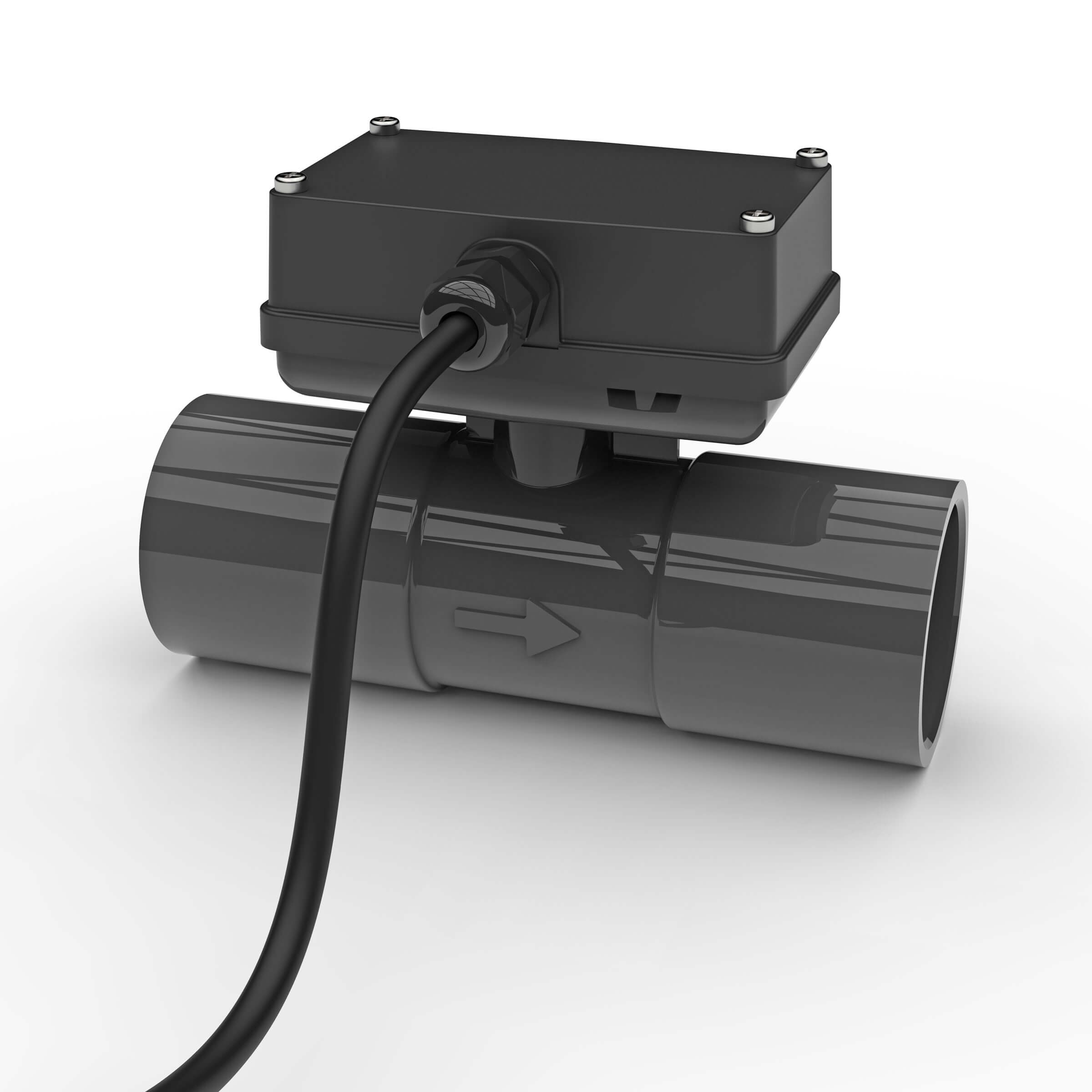 1-1/2" Turbine PVC Spigot Blind Transmitter