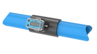 3" Ultrasonic Flow Meter with Digital Display, Schedule 80 PVC Tee, Socket